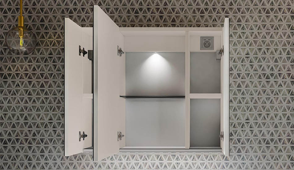 Praktischer Stauraum