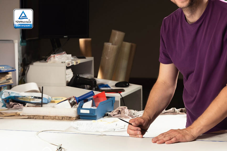 Qualität durch TÜV-Zertifikat bestätigt
