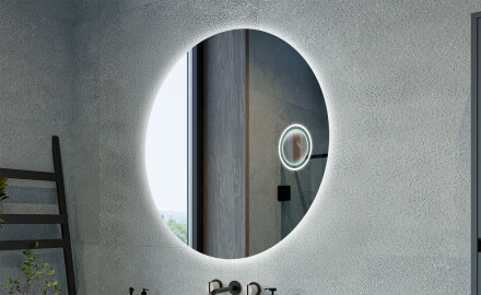 Runde klassische Spiegel mit Beleuchtung