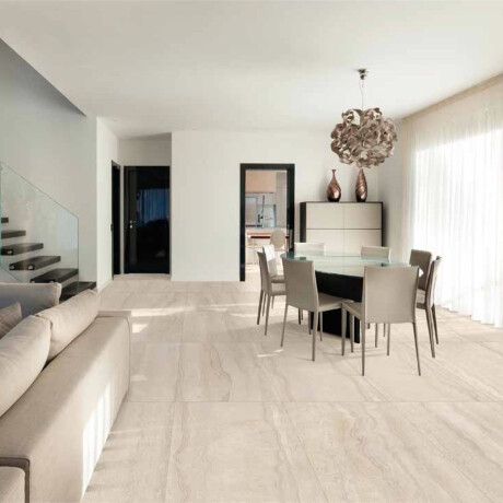 Bodenfliesen 60 x 120 cm, beige, matt, A4H1063 Memento Travertino Ambra Mat #1