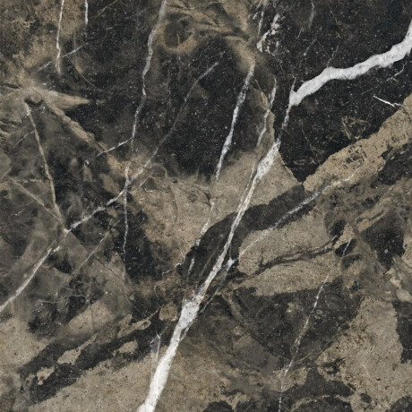 Glasierte Feinsteinzeugfliesen für den Boden, 60 x 120, mit goldfarbener Ader, matt, rektifiziert, A4H110 Pierre Black #17