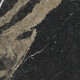 Glasierte Feinsteinzeugfliesen für den Boden, 60 x 120, mit goldfarbener Ader, matt, rektifiziert, A4H110 Pierre Black #32