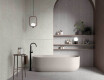 Wandfliesen 60 x 120 cm, beige, matt, A4H1100 Shellstone Beige Rigat-One