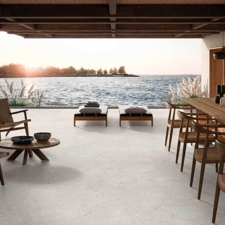 Wandfliesen 60 x 120 cm, beige, matt, A4H1100 Shellstone Beige Rigat-One #2