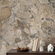 Großformatige Feinsteinzeugfliesen 120 x 280, Marmor, beige-grau, glänzend, A4H1111 Calda Ambrozia #1