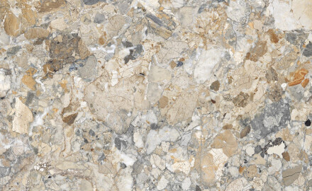 Feinsteinzeug für den Boden, 120 x 120, beige-grauer Marmor, matt, A4H1112 Calda Ambrozia