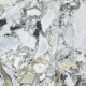 Großformatige Feinsteinzeugfliesen 120 x 280, weißer Marmor mit goldenen Adern, matt, A4H1116 Bellezza Bianca #1