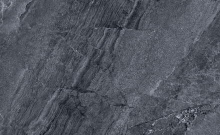 Glasierte Feinsteinzeugfliesen für den Boden, 120 x 120 cm, anthrazitfarben, Steinoptik, matt, A4H1138 Agathos Anthracite