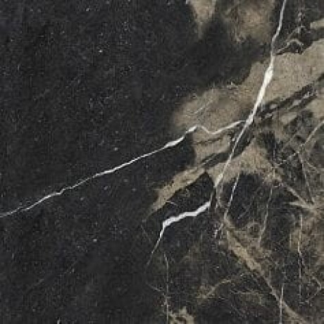Glasierte Feinsteinzeugfliesen für den Boden „Pierre Black“, 120 x 120 cm, schwarz glänzend mit goldenen Adern, rektifiziert, A4H197 #11