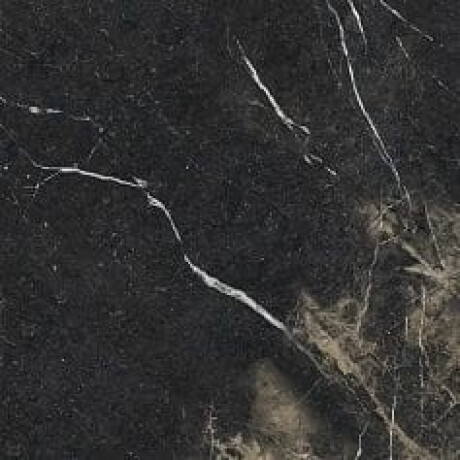 Glasierte Feinsteinzeugfliesen für den Boden „Pierre Black“, 120 x 120 cm, schwarz glänzend mit goldenen Adern, rektifiziert, A4H197 #12