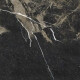 Glasierte Feinsteinzeugfliesen für den Boden „Pierre Black“, 120 x 120 cm, schwarz glänzend mit goldenen Adern, rektifiziert, A4H197 #18
