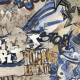 Glasierte Feinsteinzeugfliesen für den Boden, großformatig, 120 x 280 cm, beige, matt, rektifiziert, A4H255 City Graffiti Beige #2