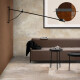 Glasierte Feinsteinzeugfliesen für den Boden, großformatig, 120 x 280 cm, beige, matt, rektifiziert, A4H257 City Beige #6