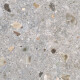 Glasierte Feinsteinzeugfliesen für den Boden, 60 x 120 cm, hellgrau, matt, rektifiziert, A4H418, Terrazzo Ceppo Di Gre Multi #3