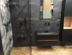 Glasierte Feinsteinzeugfliesen für den Boden, 60 x 120 cm, schwarz matt, rektifiziert, A4H85 Iroc Black