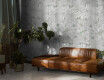 Wandfliesen 60 x 120 cm, grau mit Blumenmustern, matt, A4H923 Lirio