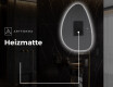 Wandspiegel Beleuchtet unregelmäßige Form D221 #8