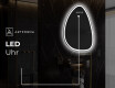 Unregelmäßiger asymmetrischer Spiegel mit LED Beleuchtung B222 #7