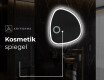 Unregelmäßiger asymmetrischer Spiegel mit LED Beleuchtung EG222 #5
