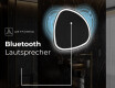 Unregelmäßiger asymmetrischer Spiegel mit LED Beleuchtung EG222 #6
