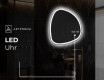 Unregelmäßiger asymmetrischer Spiegel mit LED Beleuchtung EG222 #8