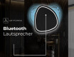 Unregelmäßiger asymmetrischer Spiegel mit LED Beleuchtung EG223 #7