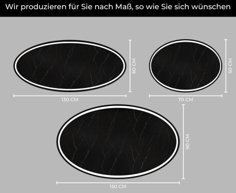 Badspiegel mit LED Beleuchtung L228 #4