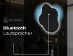 Unregelmäßiger asymmetrischer Spiegel mit LED Beleuchtung EM221 #6