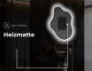 Unregelmäßiger asymmetrischer Spiegel mit LED Beleuchtung EM222 #9