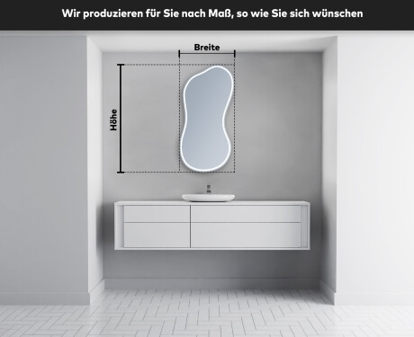 Unregelmäßige dekorativer spiegel Flur modern K223 #4