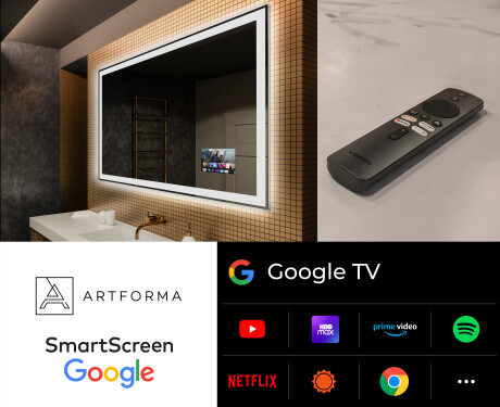 Rechteckiger Badspiegel mit LED-Beleuchtung L01 #5