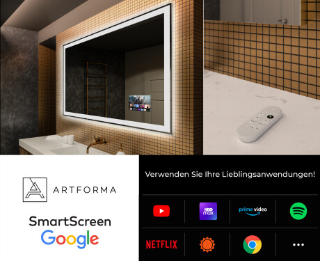 Rechteckiger Badspiegel mit LED-Beleuchtung L01 #4