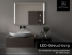 Rechteckiger Badspiegel mit LED Beleuchtung L02 #6