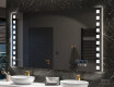 Rechteckiger Badspiegel mit LED Beleuchtung L03 #10