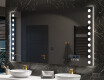 Rechteckiger Badspiegel mit LED Beleuchtung L06 #10