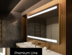Rechteckiger Badspiegel mit LED Beleuchtung L09 #3