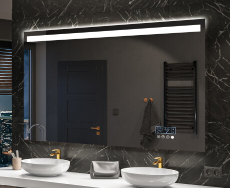 Rechteckiger Badspiegel mit LED Beleuchtung L12 #10
