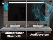 Rechteckiger Badspiegel mit LED Beleuchtung L12 #5
