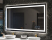 Rechteckiger Badspiegel mit LED Beleuchtung L15 #10
