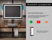 Rechteckiger Badspiegel mit LED Beleuchtung L15 #6