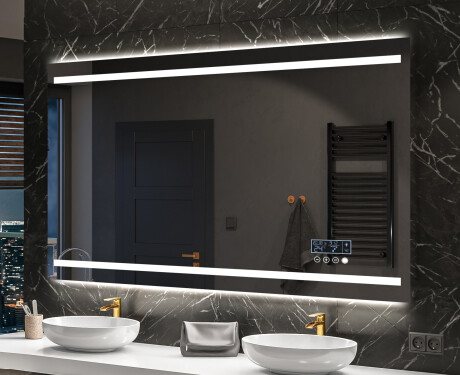 Rechteckiger Badspiegel mit LED Beleuchtung L23 #10