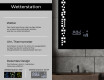 Rechteckiger Badspiegel mit LED Beleuchtung L38 #5
