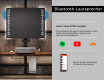 Rechteckiger Badspiegel mit LED Beleuchtung L38 #6