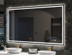 Rechteckiger Badspiegel mit LED Beleuchtung L49 #10