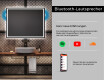 Rechteckiger Badspiegel mit LED Beleuchtung L49 #6