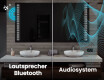 Rechteckiger Badspiegel mit LED Beleuchtung L55 #5