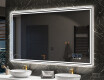 Rechteckiger Badspiegel mit LED Beleuchtung L57 #10