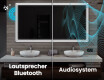 Rechteckiger Badspiegel mit LED Beleuchtung L57 #5