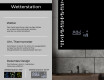 Rechteckiger Badspiegel mit LED Beleuchtung L65 #5