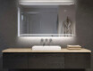 Rechteckiger Badspiegel mit LED Beleuchtung L75